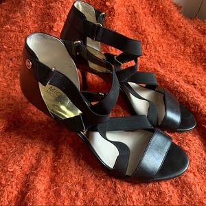 MICHAEL BY MICHAEL KORS BLACK STILETTO HEELS